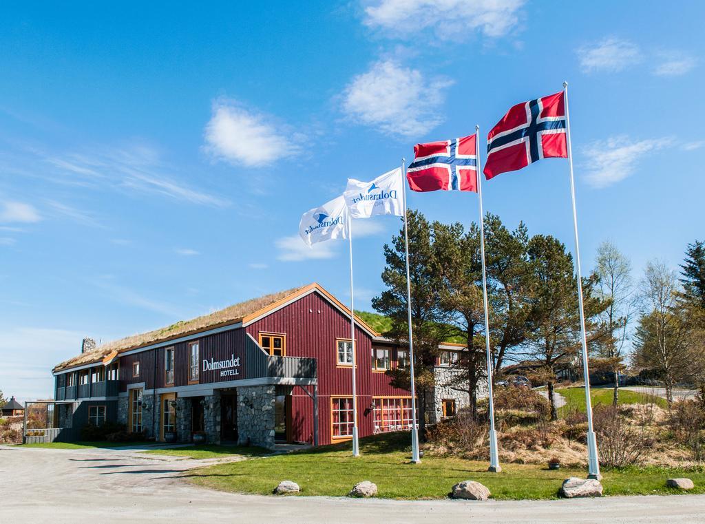 Dolmsundet Hotell Hitra Melandsjøen Buitenkant foto